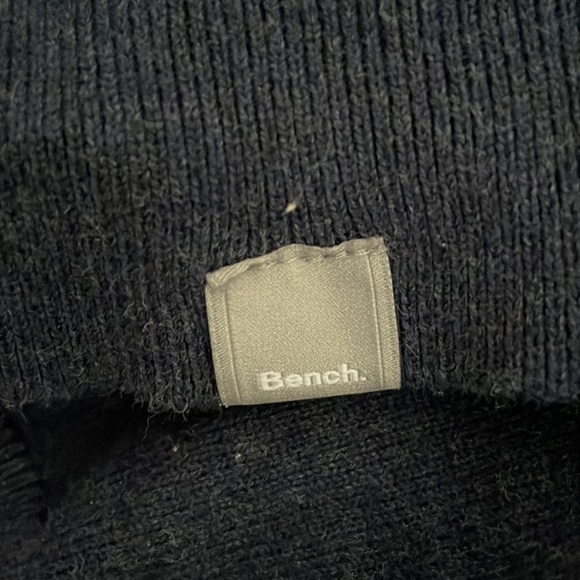 Bench Navy Blue Varsity Letter Sweater - Picture 2 of 3